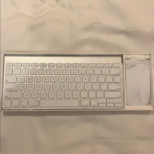 Apple wireless keyboard and mouse